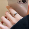 輕奢感珍珠不規則戒指（單珍珠款）