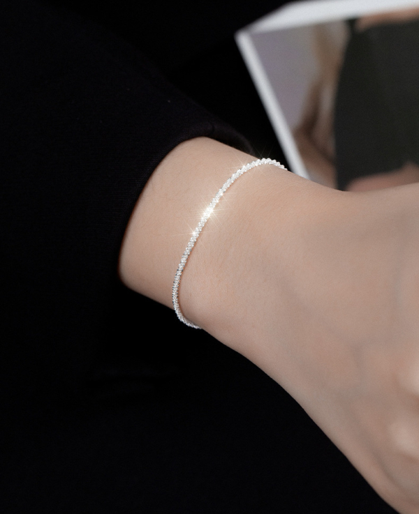 S925純銀｜波光粼粼手鍊