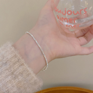 高級感碎銀手鍊