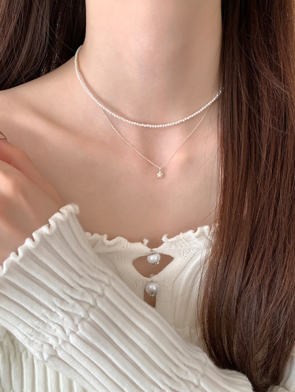 S925純銀｜小花朵項鍊