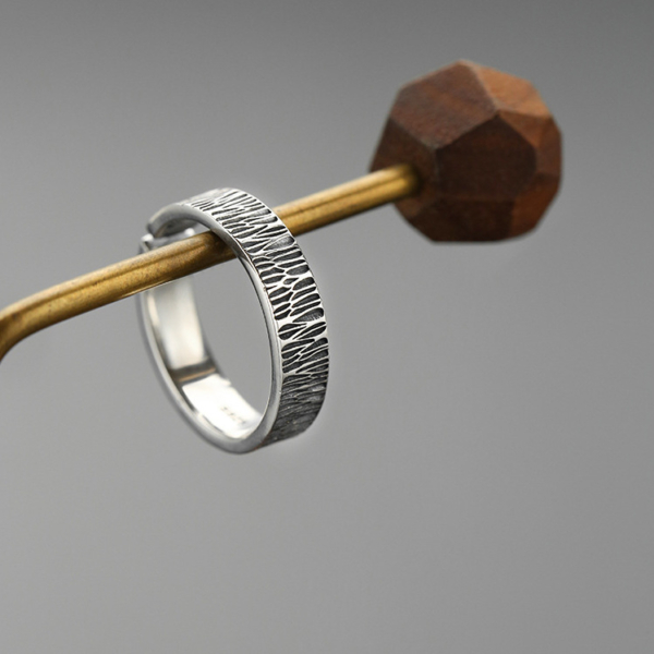 S925純銀《山有木》戒指