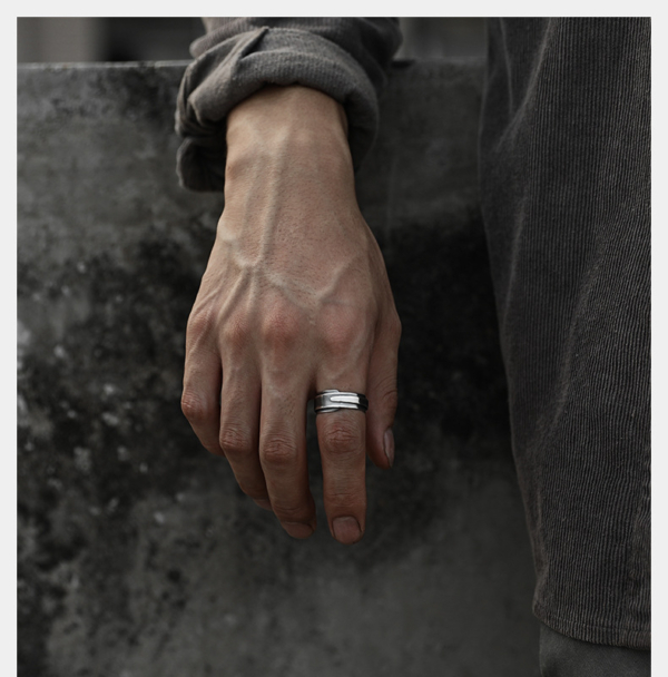 《蒼倦》可調式戒指